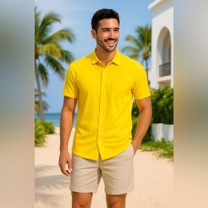 Perry Ellis • NWT   Short Sleeve Shirt